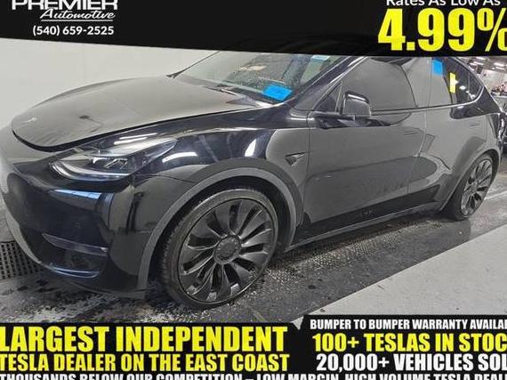 TESLA MODEL Y 2022 7SAYGDEF6NF541133 image